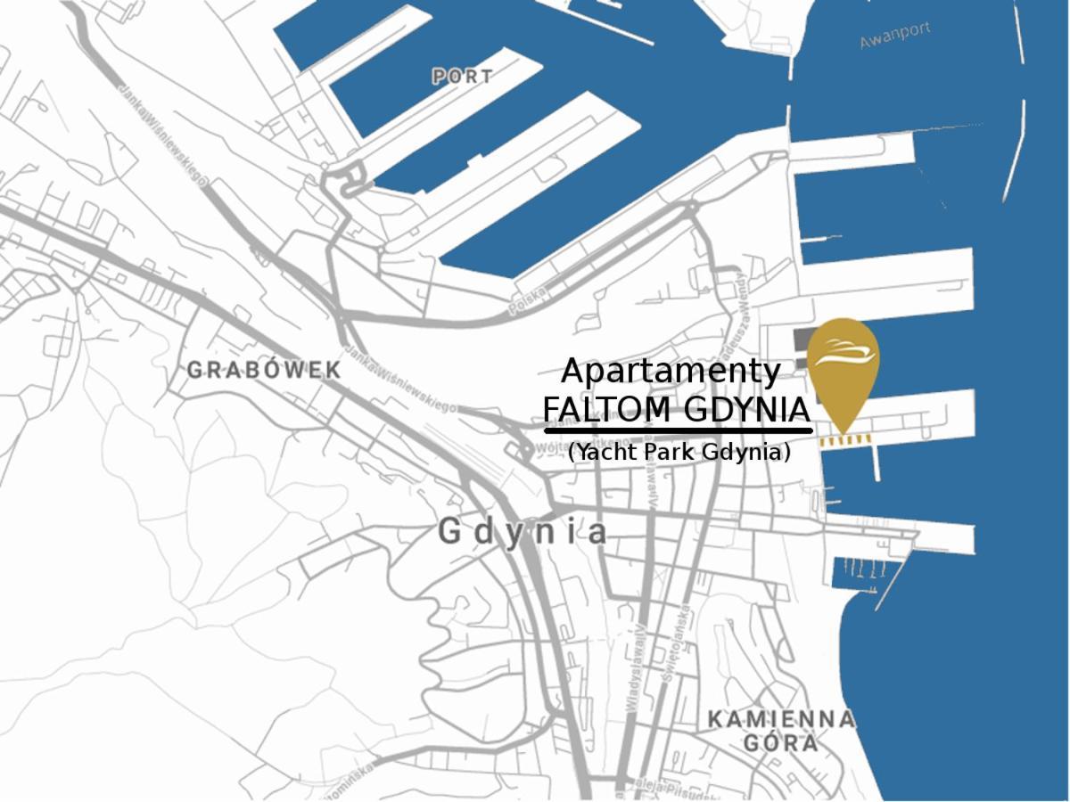 Апартаменти Apartament Faltom 15 Yacht Park Гдиня Екстер'єр фото